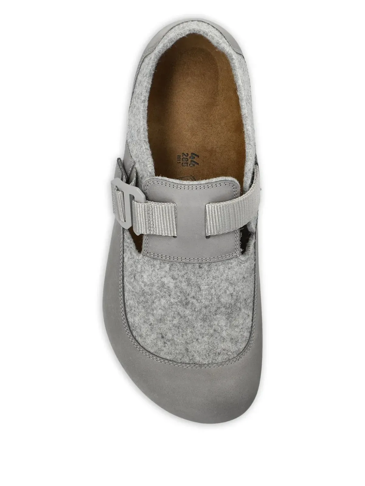 Birkenstock London Nova バックルストラップ フェルト ローファー - 画像3