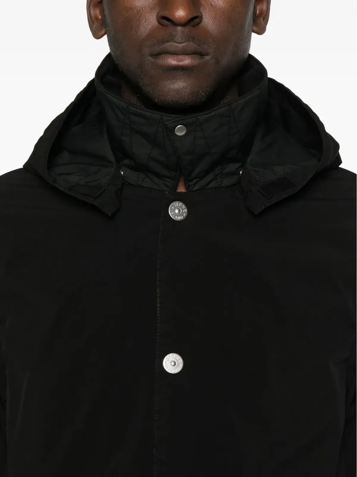 Stone Island 取り外し可能なフード付きパーカ - 画像5