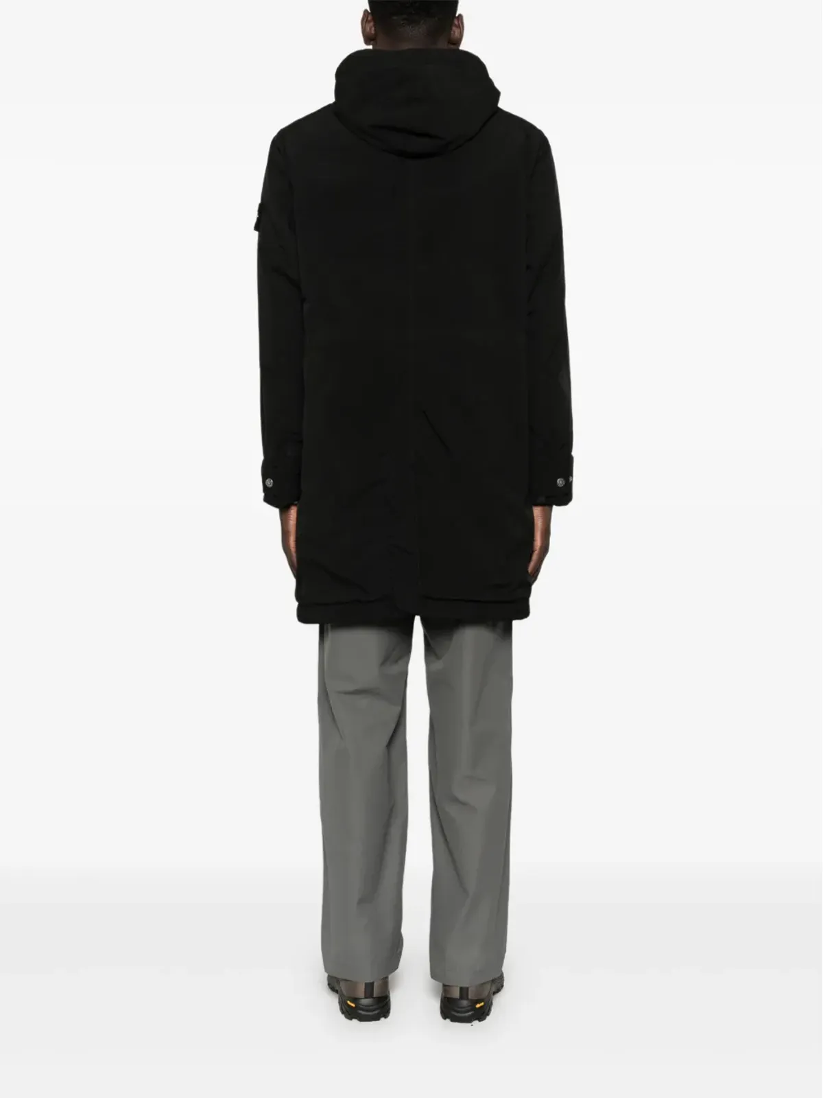 Stone Island 取り外し可能なフード付きパーカ - 画像4