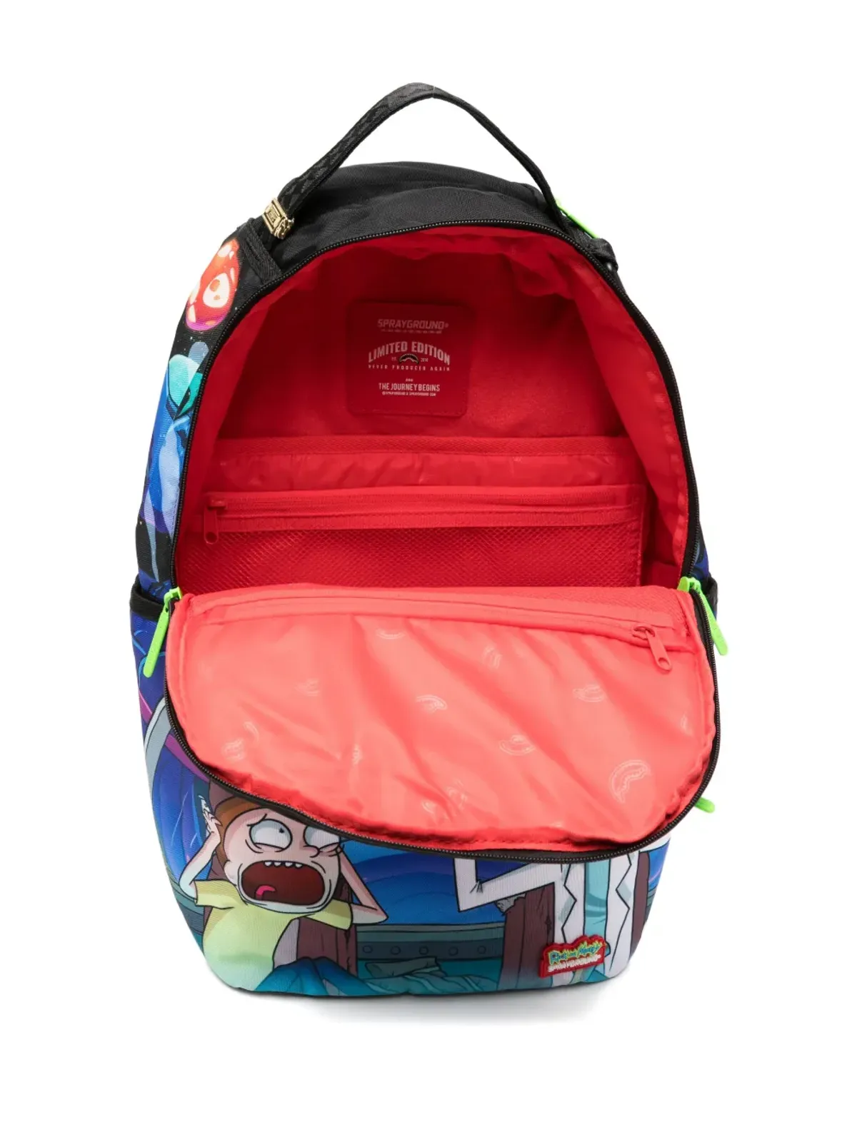 sprayground kid リック・アンド・モーティ バックパック - 画像4