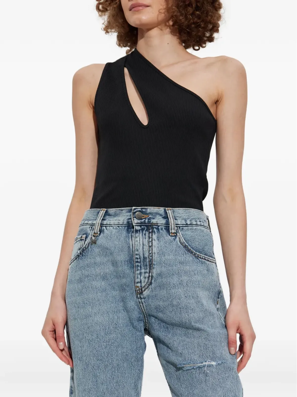 AMIRI ワンショルダー・キーホール・トップ - 画像3