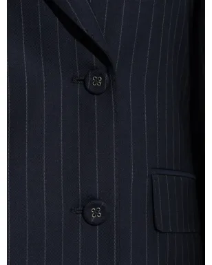 Officine Generale ピンストライプ ダブルブレストジャケット - サムネイル5