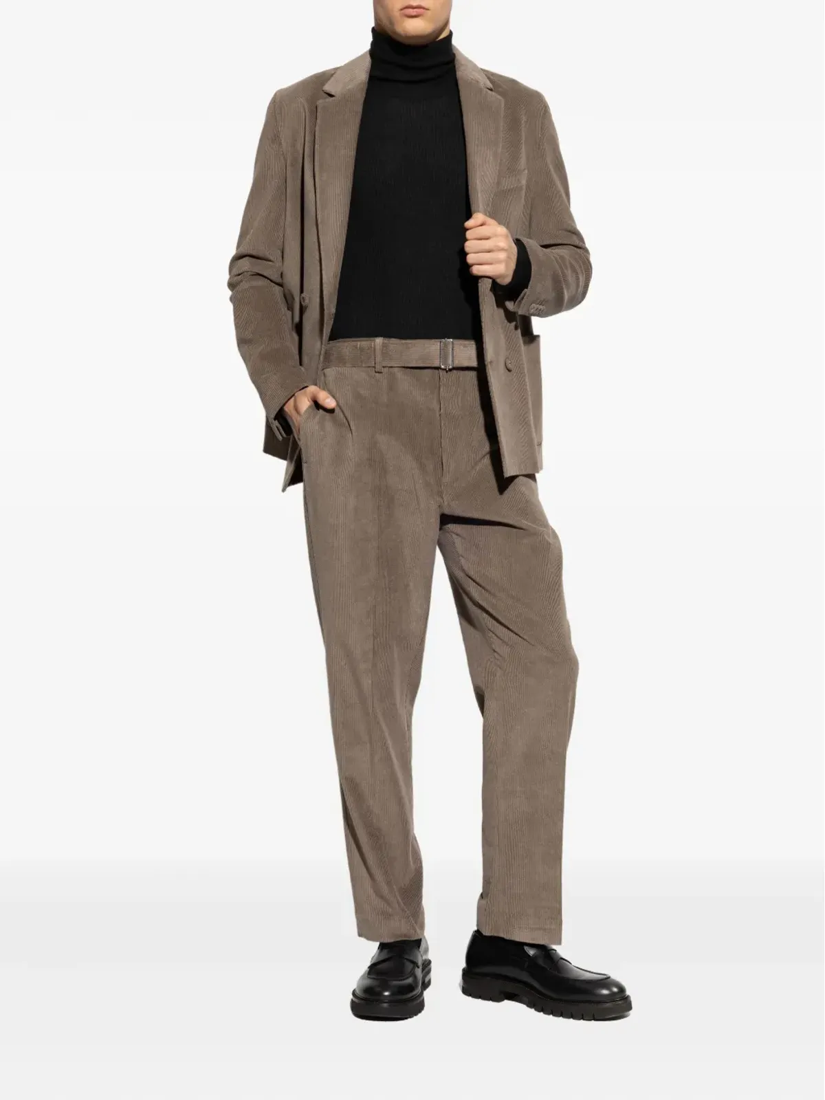 Officine Generale レオン ダブルブレスト コーデュロイ ブレザー - 画像2