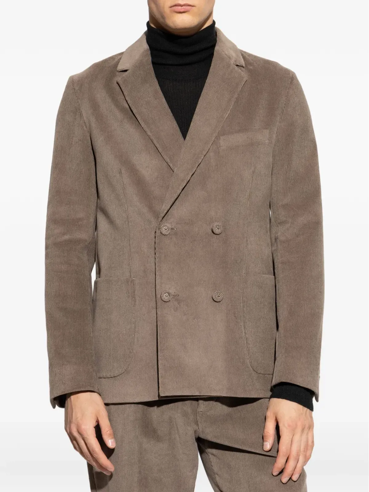 Officine Generale レオン ダブルブレスト コーデュロイ ブレザー - 画像3