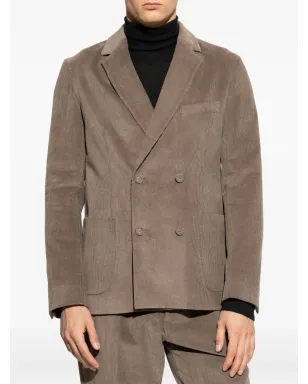 Officine Generale レオン ダブルブレスト コーデュロイ ブレザー - サムネイル3