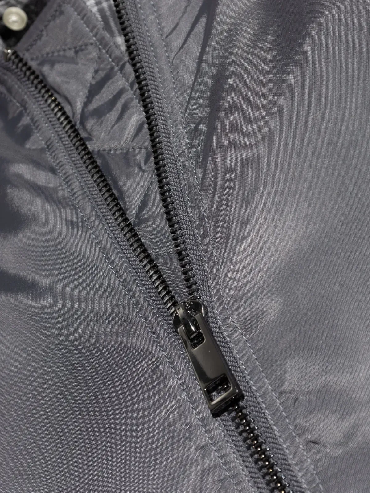 Officine Generale パディッドジップアップボンバージャケット - 画像5
