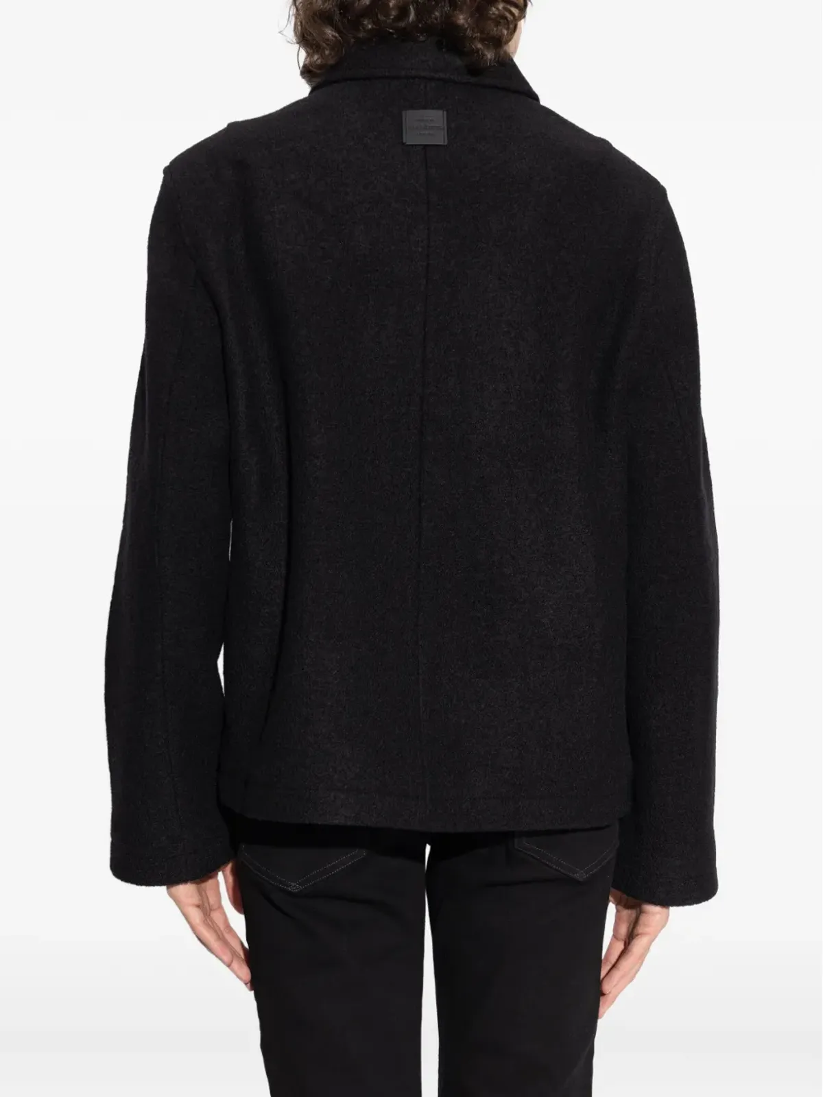 AllSaints ジップフロント ウールジャケット - 画像4