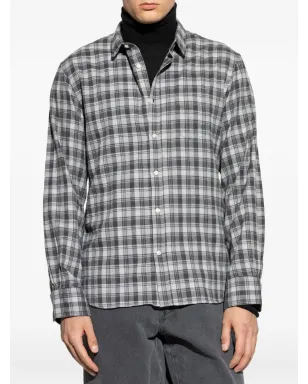 Officine Generale チェック柄ポケットシャツ - サムネイル3