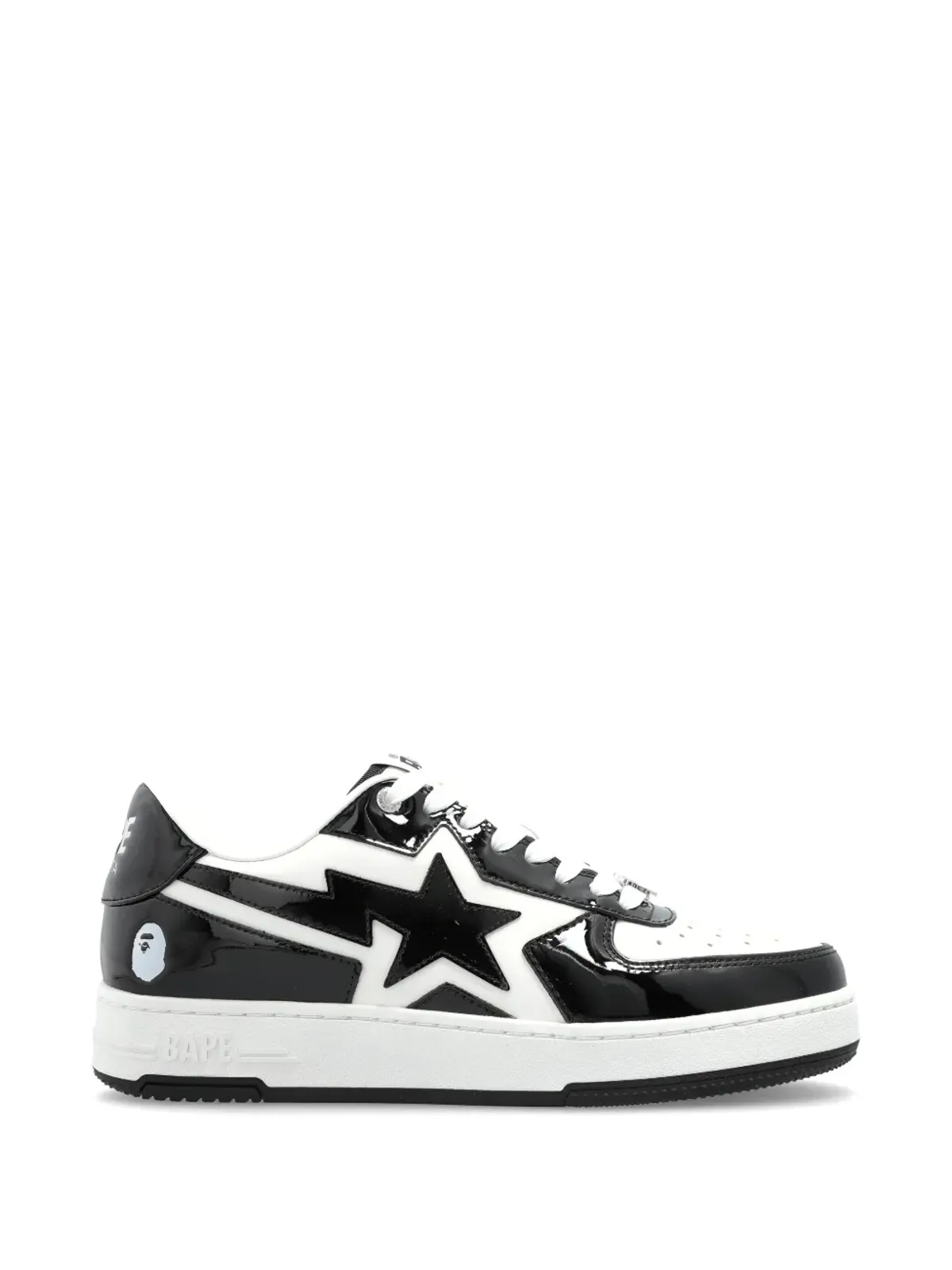 A BATHING APE® スター レザースニーカー - 画像1