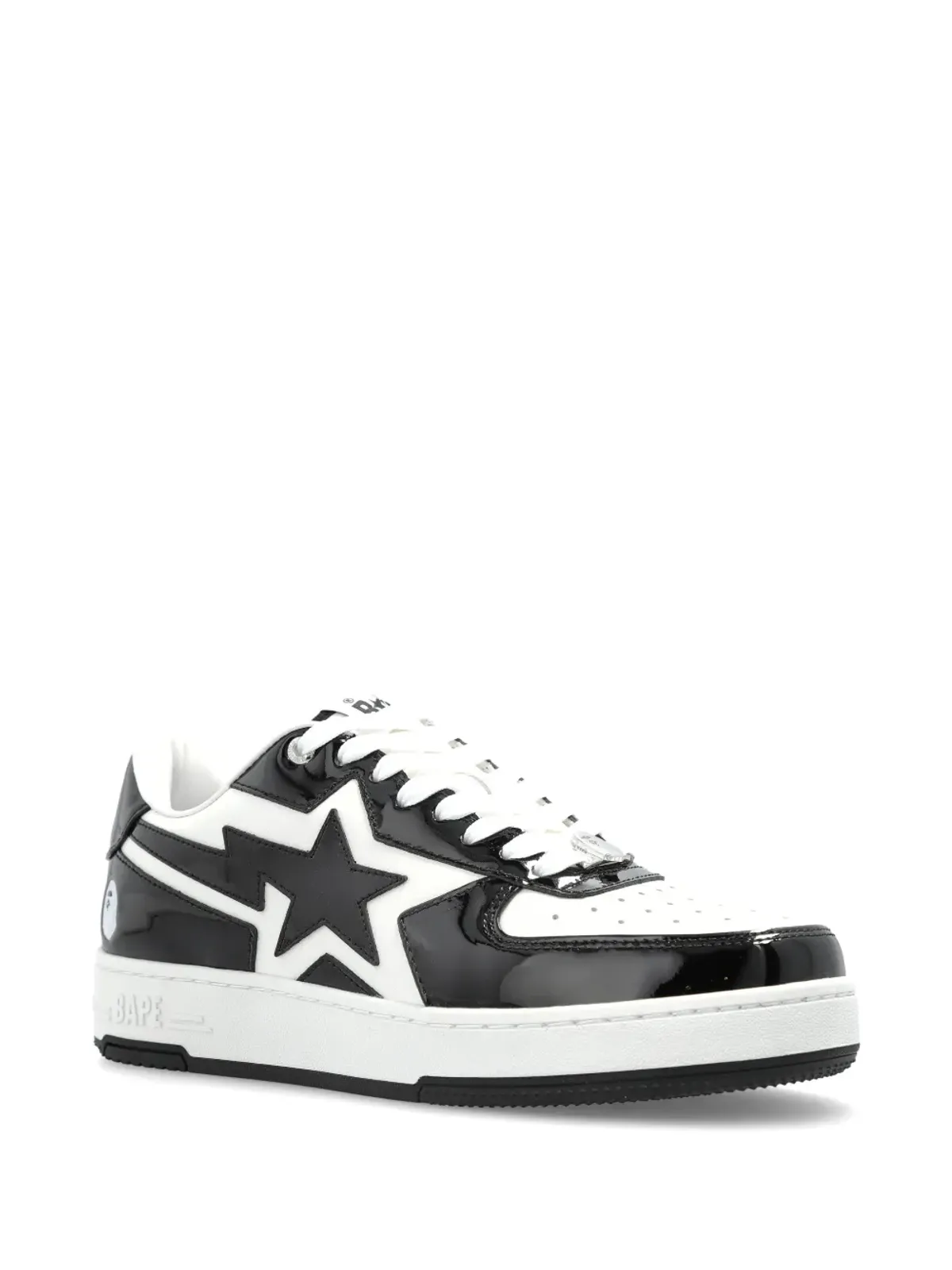 A BATHING APE® スター レザースニーカー - 画像2