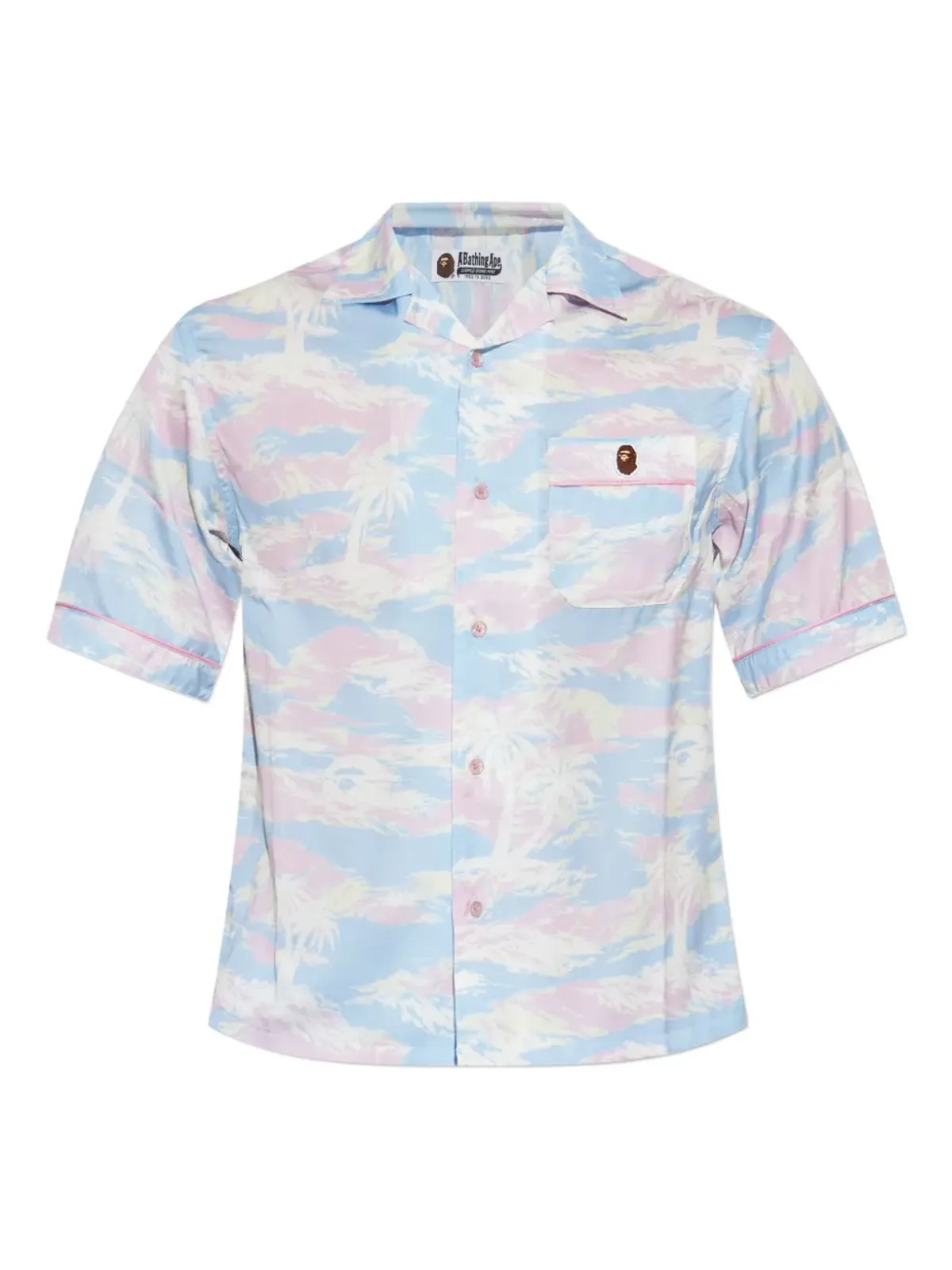 A BATHING APE® パームツリー柄シャツ - 画像1