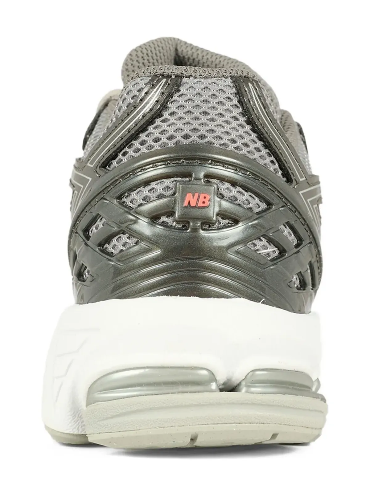 New Balance Kids 1906 lace up sneakers - Grey - 画像3