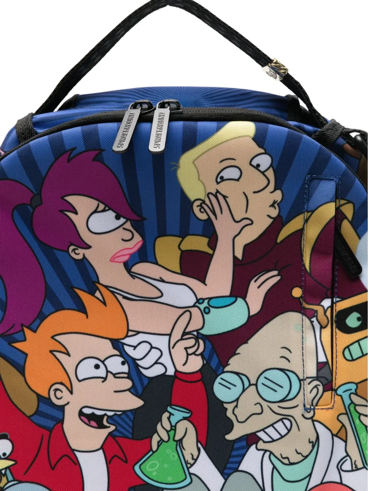 sprayground kid Futurama バックパック ブルー - 画像3