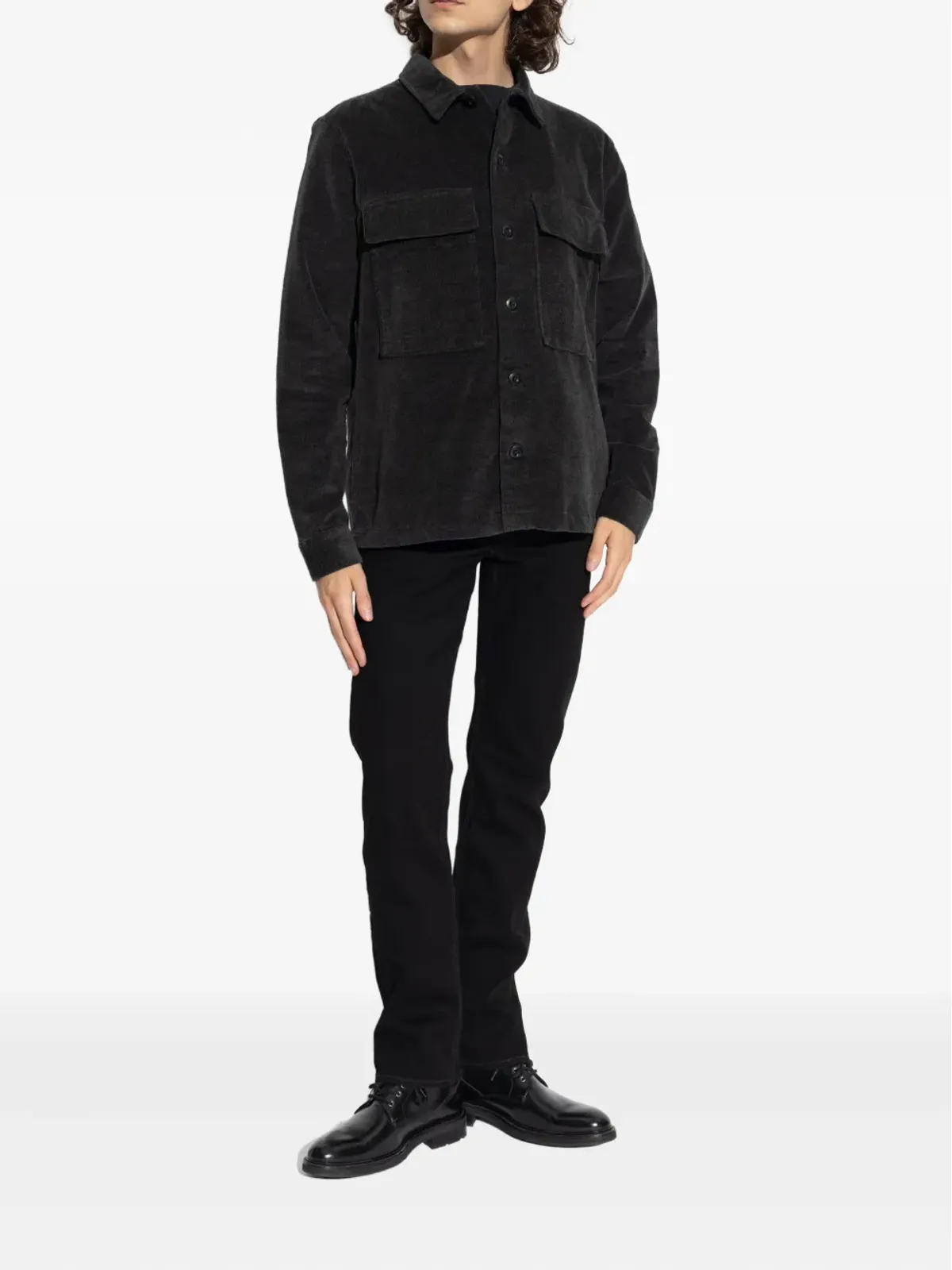 AllSaints コーデュロイポケットシャツ - 画像2
