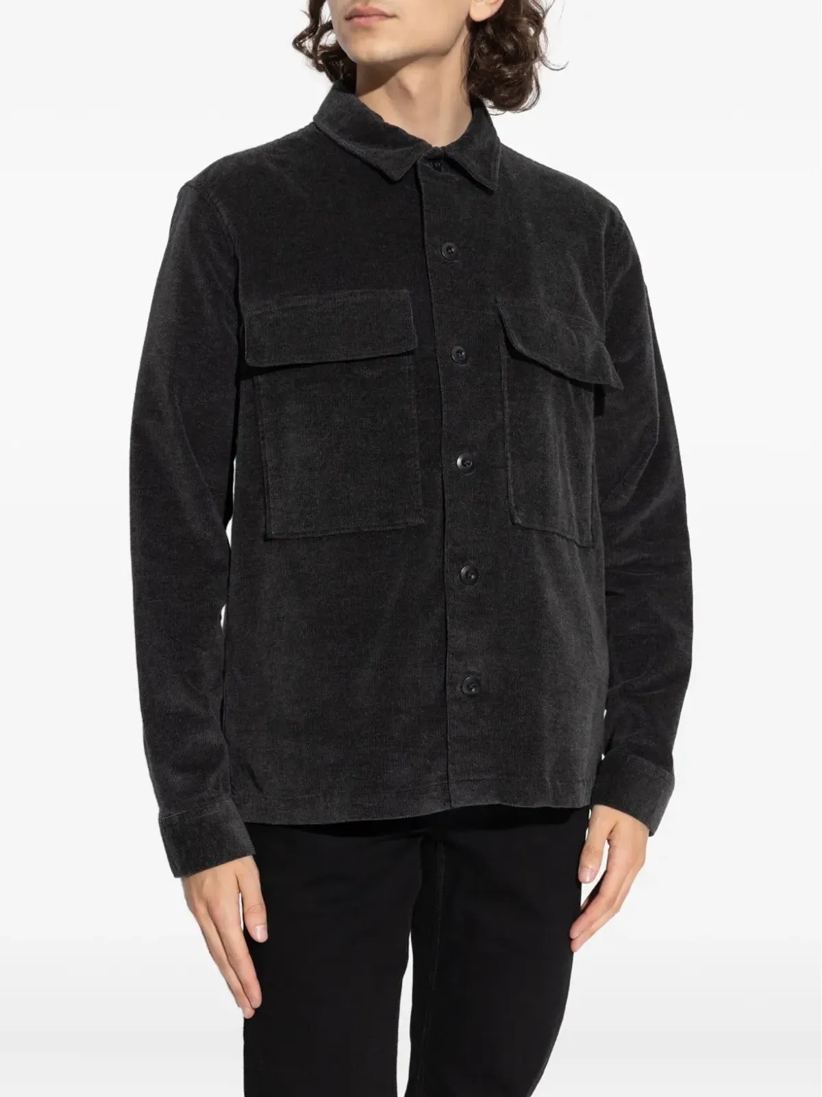 AllSaints コーデュロイポケットシャツ - 画像3