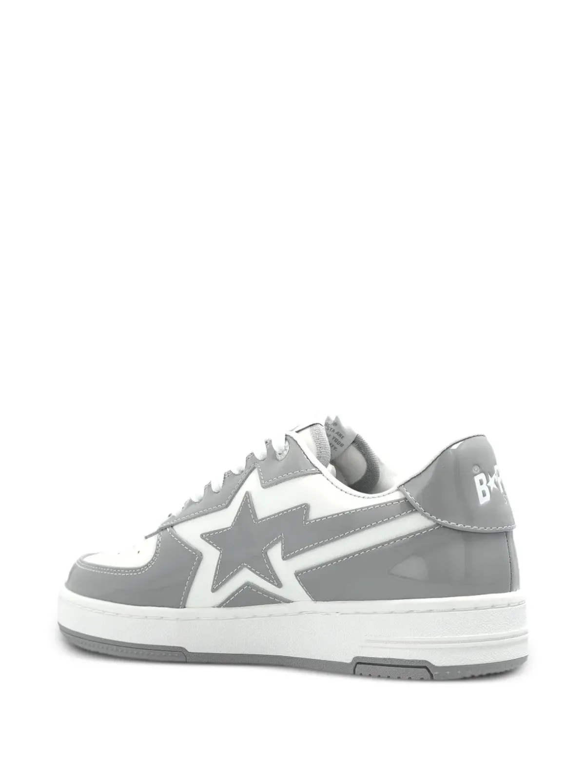 A BATHING APE® スターアップリケ レザー スニーカー - 画像3