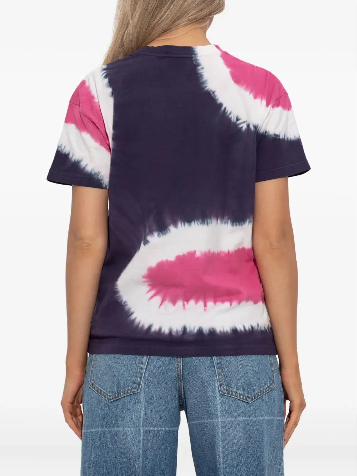A BATHING APE® タイダイ柄ロゴTシャツ - 画像4
