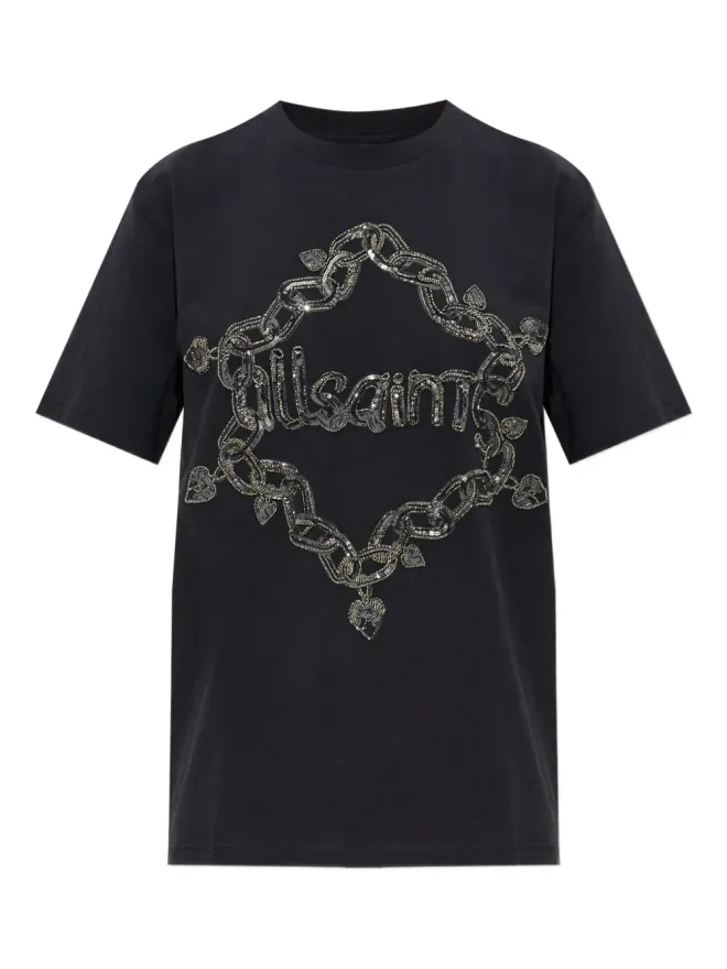 ALLSAINTS AllSaints ドリップTシャツ ブラックの商品画像