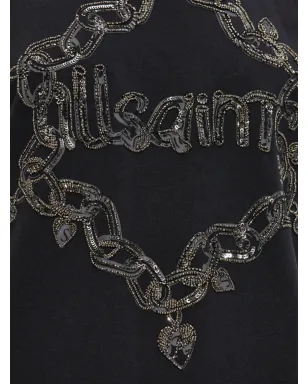 AllSaints ドリップTシャツ ブラック - サムネイル5