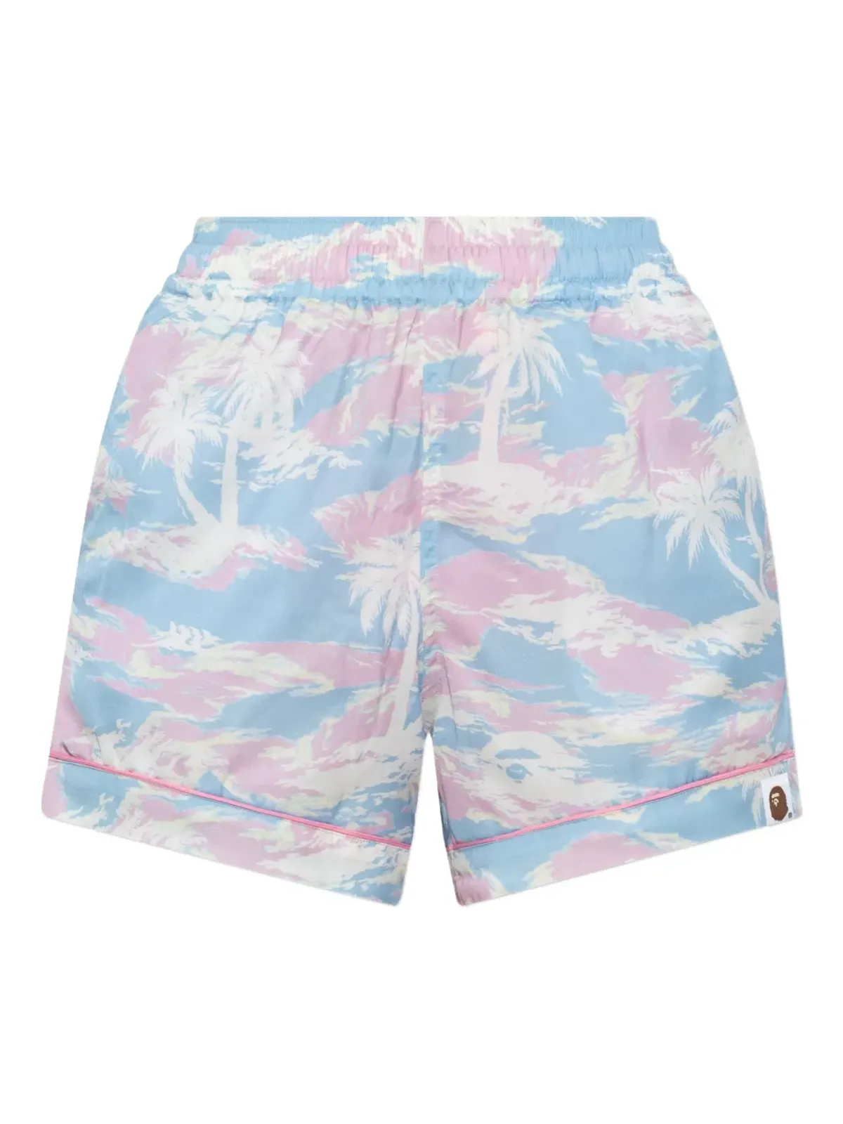 A BATHING APE® Palm Treeカモ柄ショーツ - 画像3