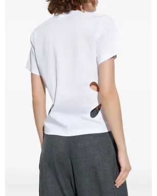 Noir Kei Ninomiya 花柄カットアウトTシャツ - サムネイル4
