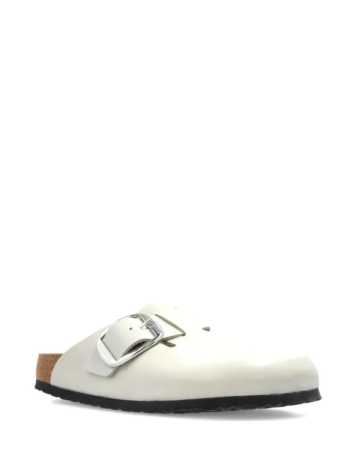 Birkenstock ボストン ビッグバックル レザー クロッグ - 画像2