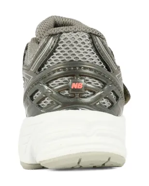 New Balance Kids strap detail mesh sneakers - Grey - サムネイル3