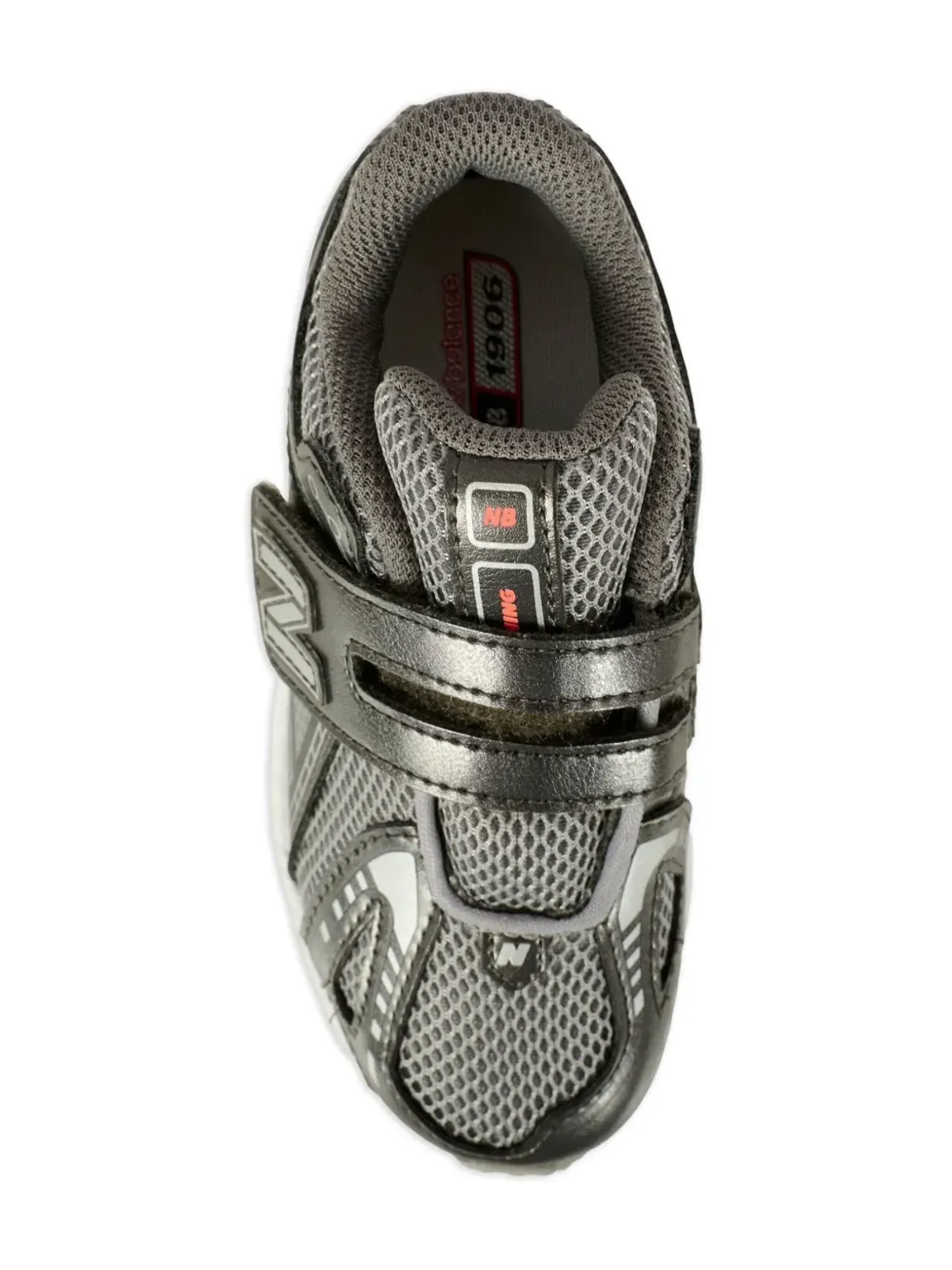 New Balance Kids strap detail mesh sneakers - Grey - 画像4