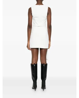 Elisabetta Franchi ウェストディテール アシンメトリック パーティドレス - サムネイル4