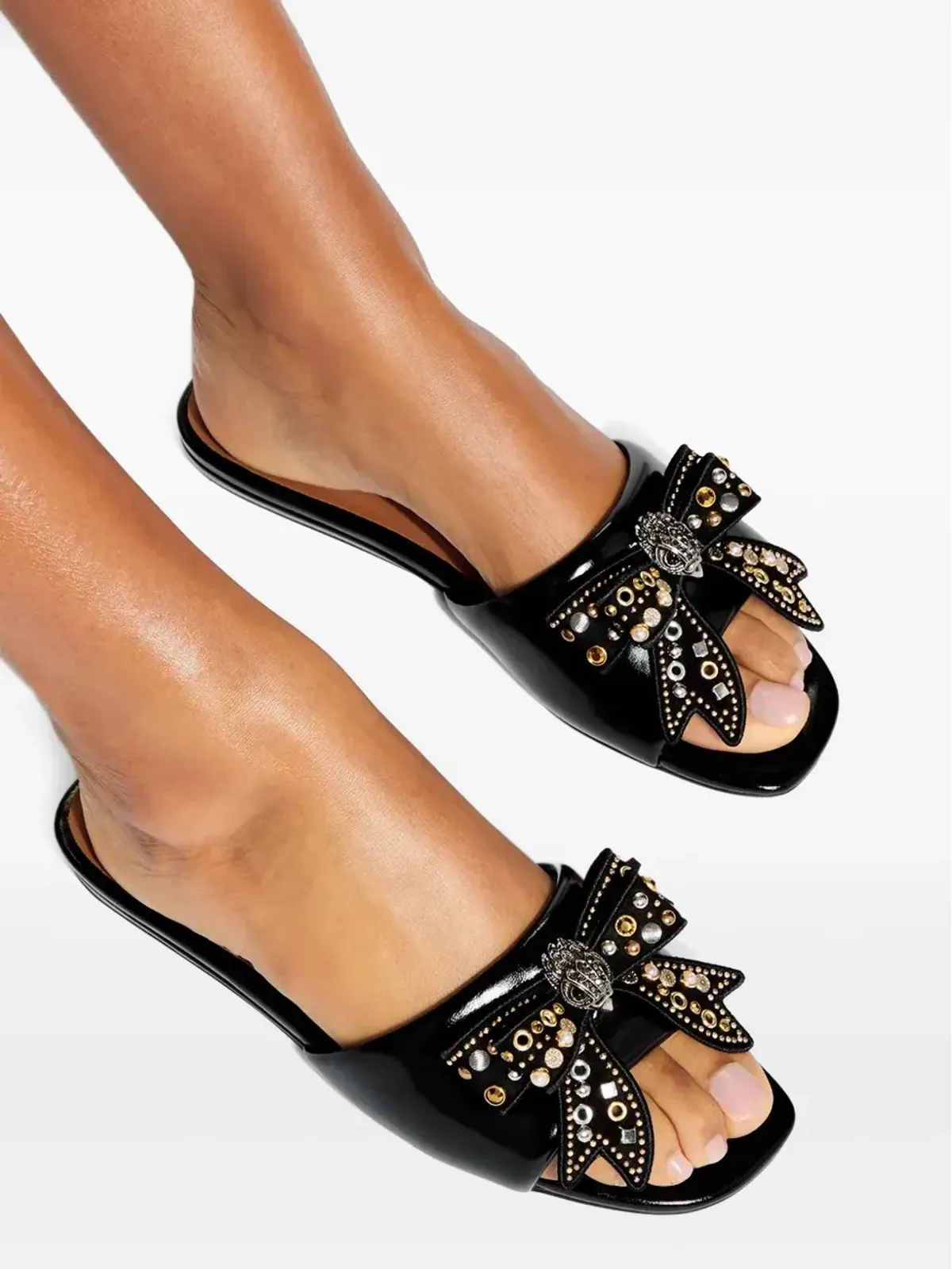 Kurt Geiger London リボン飾りのフラットサンダル - 画像5