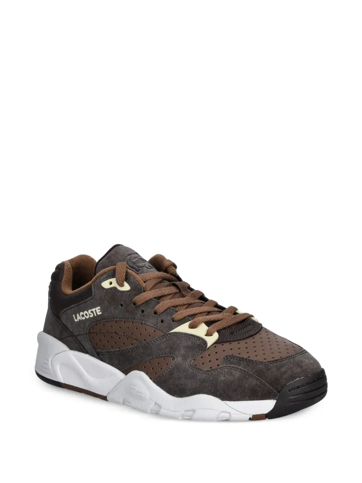 Lacoste Game perforated sneakers - Brown - 画像2