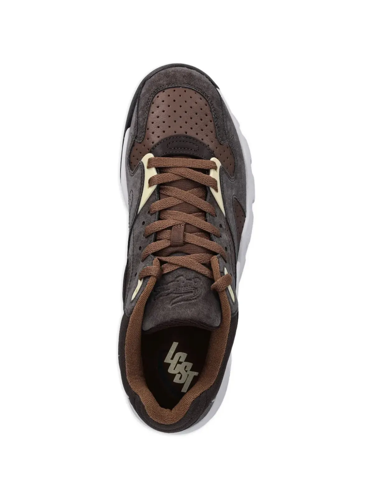 Lacoste Game perforated sneakers - Brown - 画像4