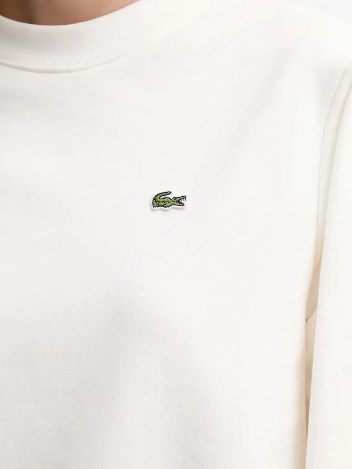 Lacoste ロゴスウェットシャツ - 画像4