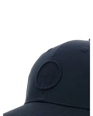 Stone Island Junior ロゴパッチベースボールキャップ - サムネイル3