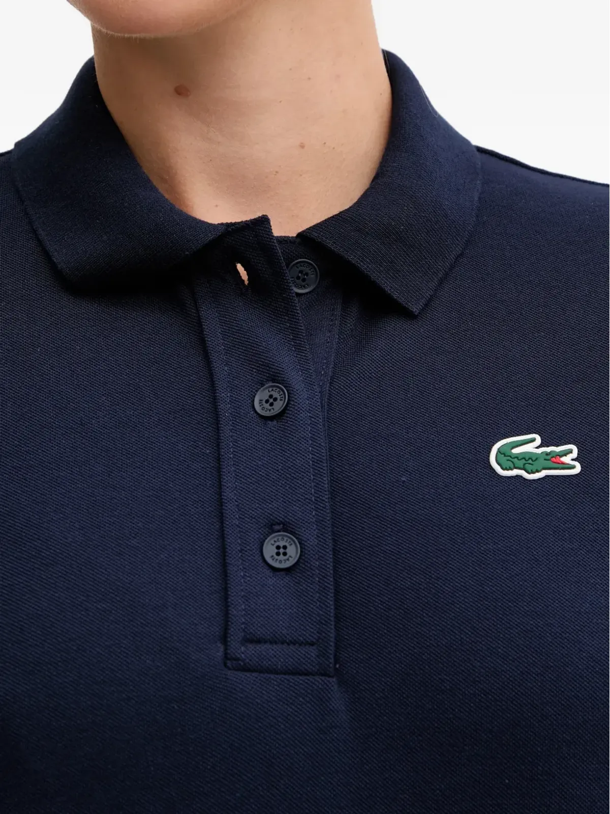 Lacoste 長袖ポロトップ - 画像5