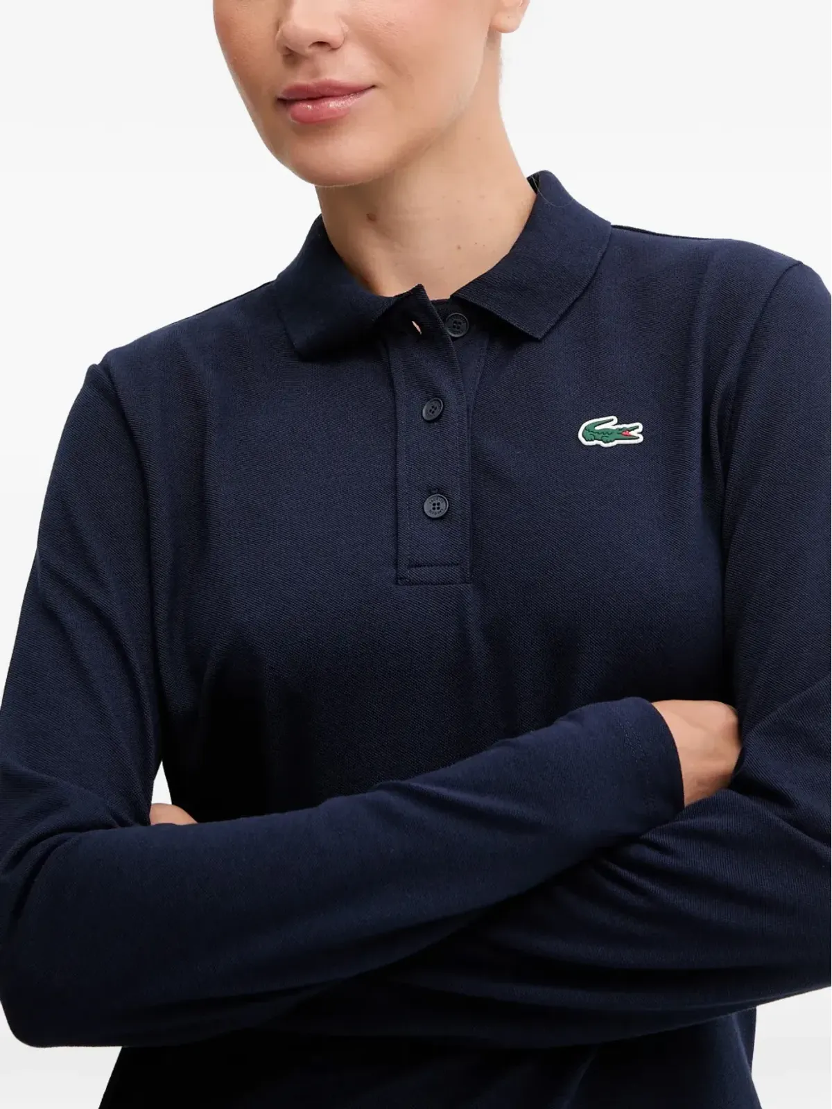 Lacoste 長袖ポロトップ - 画像4