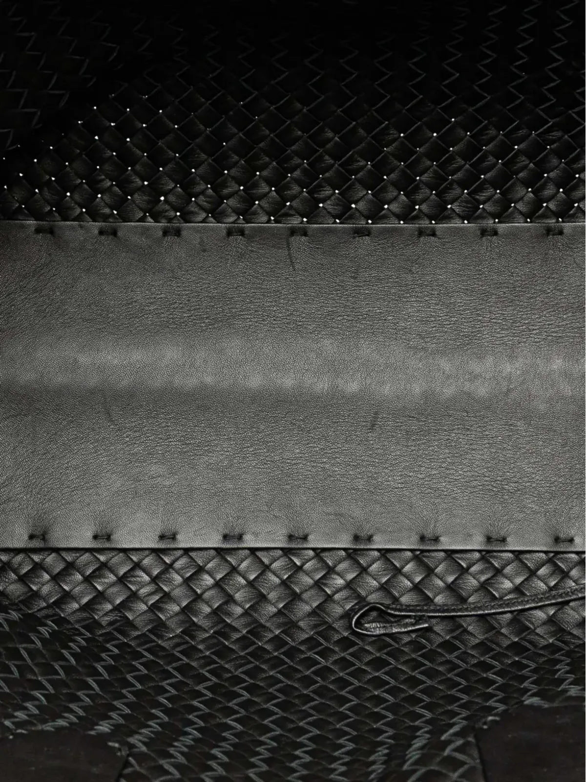 Bottega Veneta Pre-Owned 2012-2025 ミディアム ラムスキン インテレッチョ Cabat トートバッグ - ブラック - 画像5