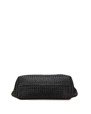 Bottega Veneta Pre-Owned 2012-2025 ミディアム ラムスキン インテレッチョ Cabat トートバッグ - ブラック - サムネイル4