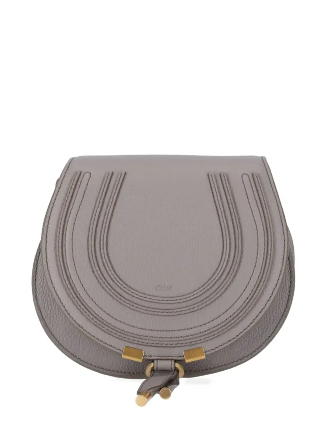 Chloe Chloé 小さめ Marcie U字型フラップショルダーバッグ - グレーの商品画像