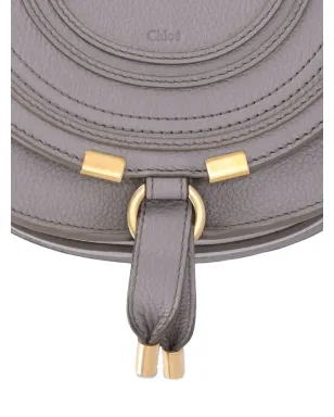 Chloé 小さめ Marcie U字型フラップショルダーバッグ - グレー - サムネイル5