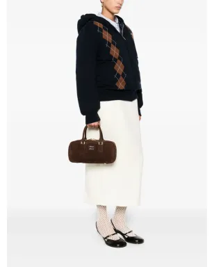 Miu Miu トップハンドル ZIPファスナー付き トートバッグ - サムネイル3