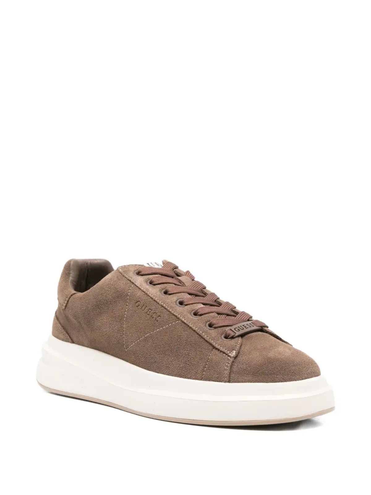 GUESS USA スウェードプラットフォームスニーカー - 画像2