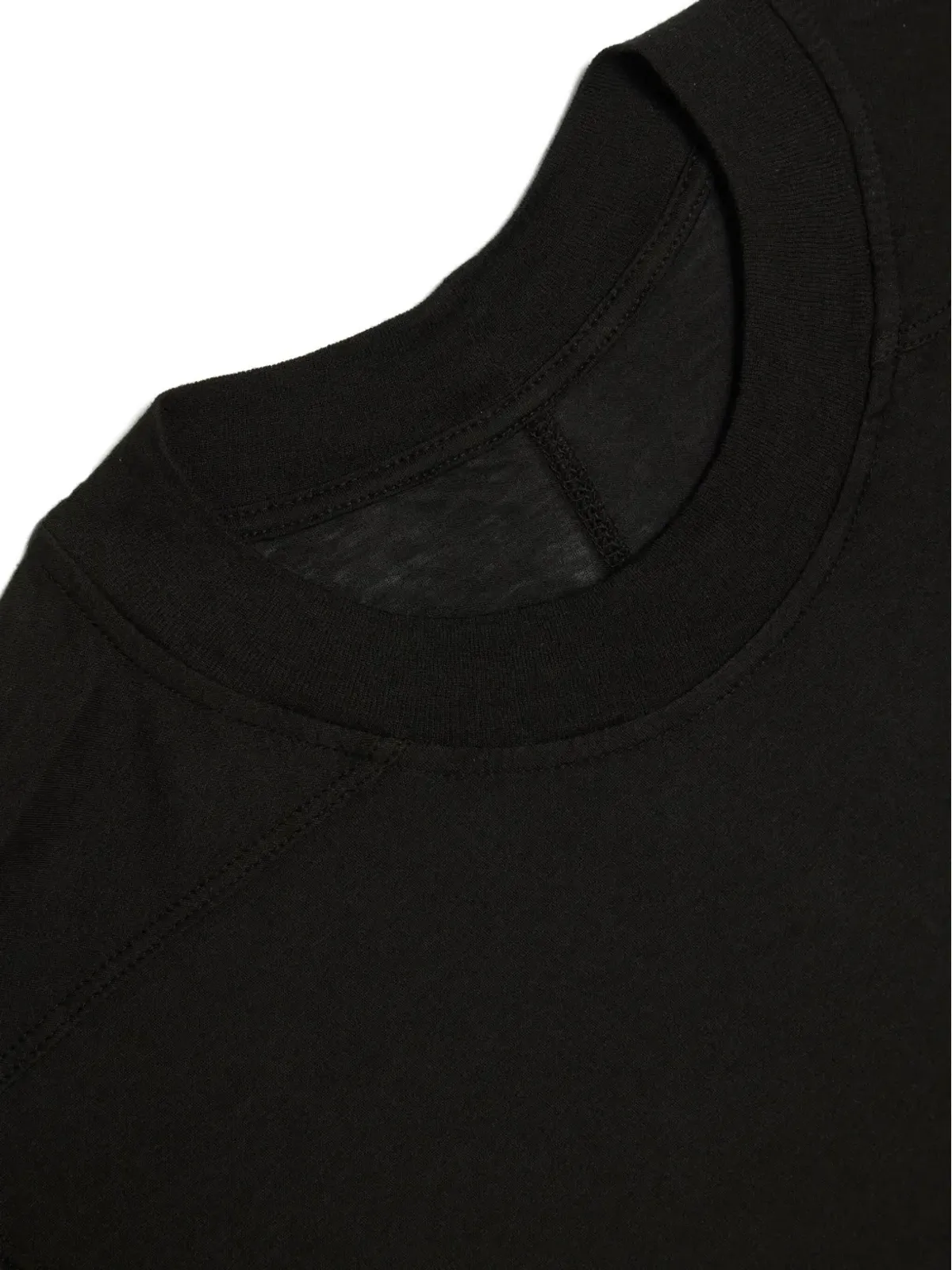 Rick Owens DRKSHDW オーガニックコットン Tシャツ - ブラック - 画像4