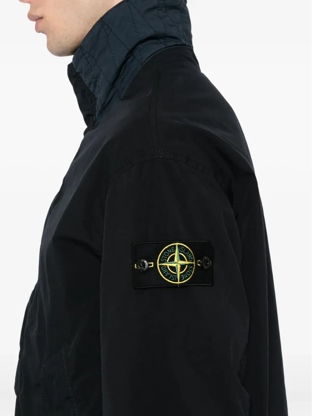 Stone Island ロゴパッチジャケット - 画像5