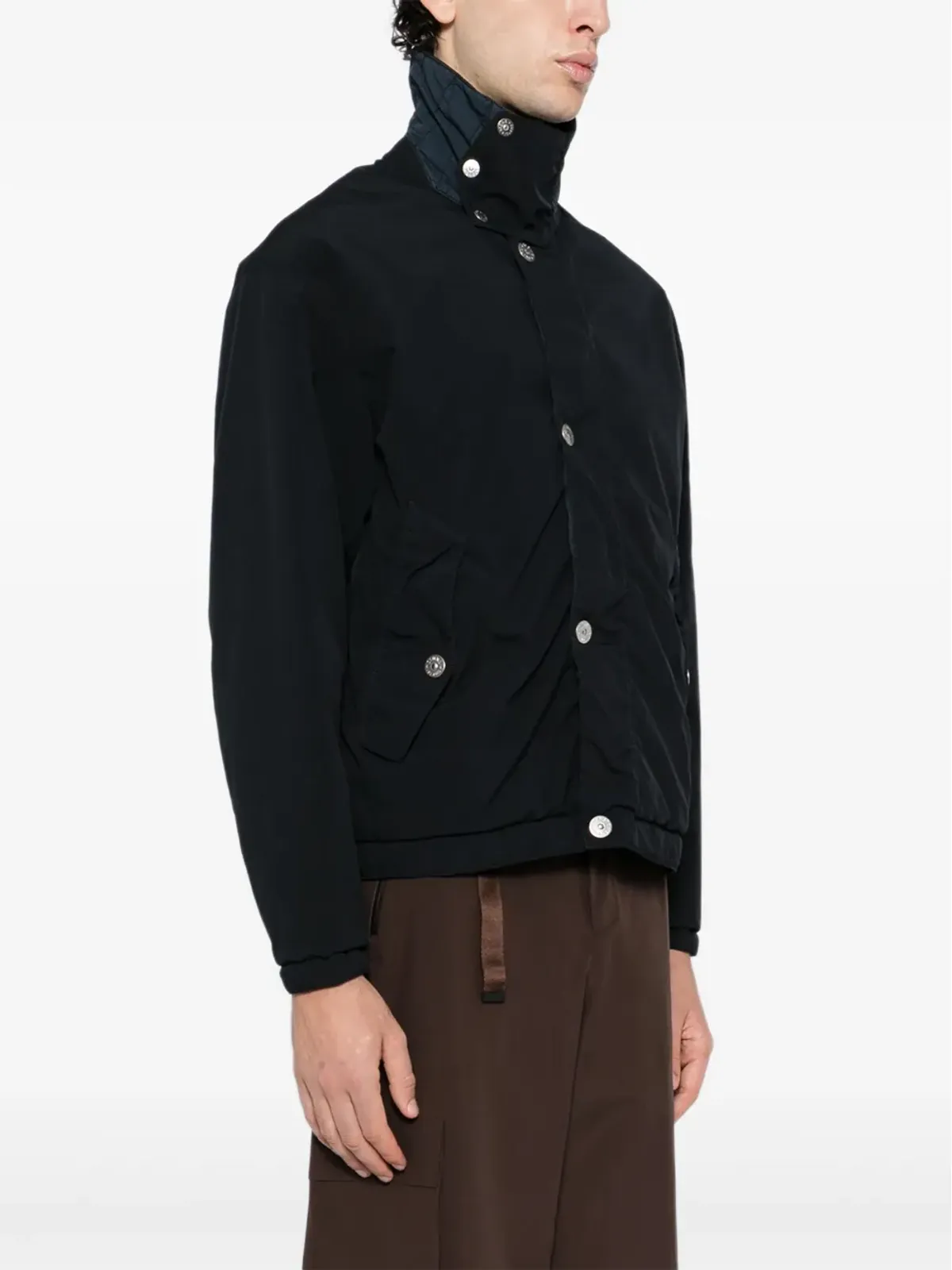 Stone Island ロゴパッチジャケット - 画像3