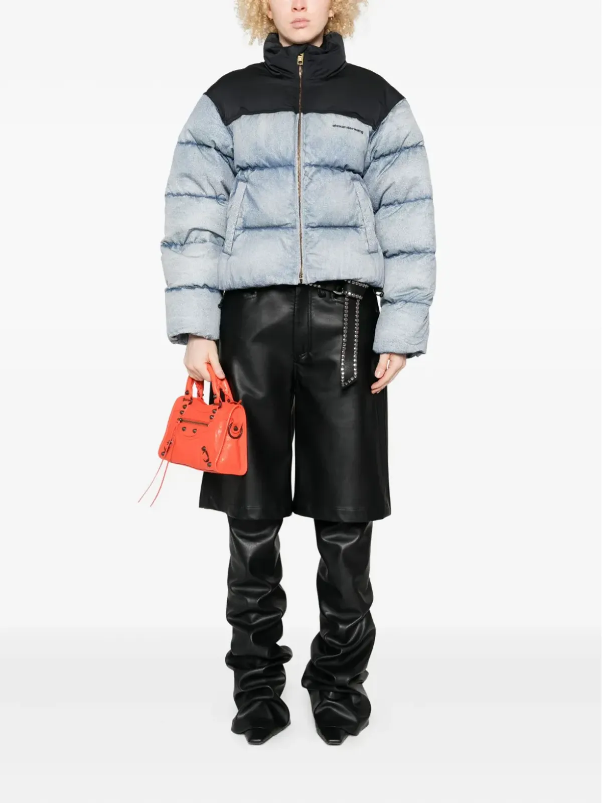 Alexander Wang キルテッドダウンジャケット - 画像2