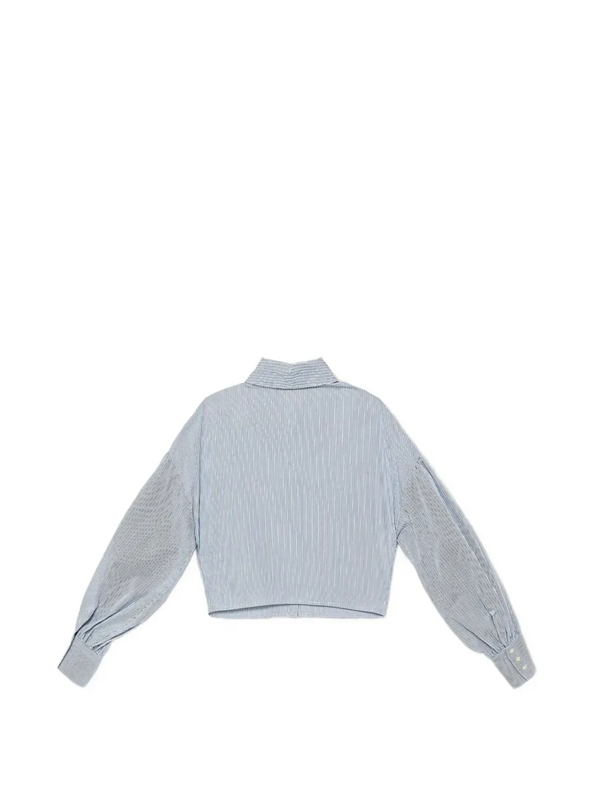 Elisabetta Franchi La Mia Bambina ストライプ刺繍シャツ - 画像2