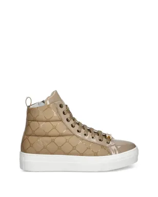 Elisabetta Franchi La Mia Bambina キルテッド ハイトップ スニーカー - サムネイル2