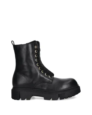 Elisabetta Franchi La Mia Bambina アイレットディテール レースアップ ブーツ - サムネイル2