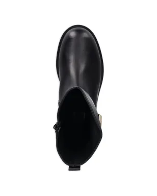 Elisabetta Franchi La Mia Bambina ロゴプレート アンクルブーツ - サムネイル4